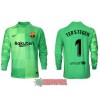 Oficiální Fotbalový Dres Brankářské s Dlouhý Rukáv FC Barcelona Ter Stegen 1 Třetí 2021-22 pro Muži